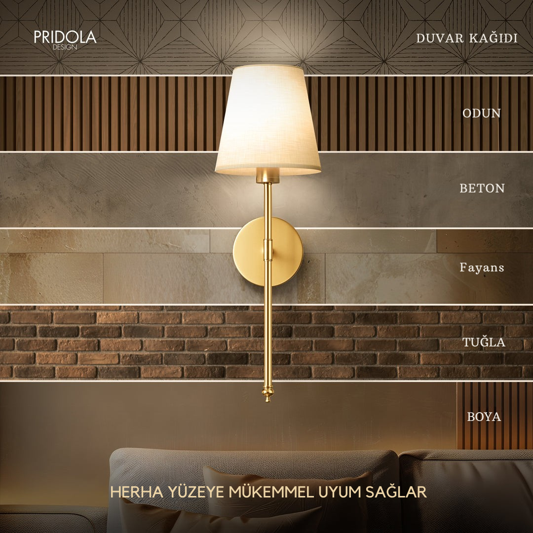KABLOSUZ DUVAR APLİKLERİ (2 Adet)