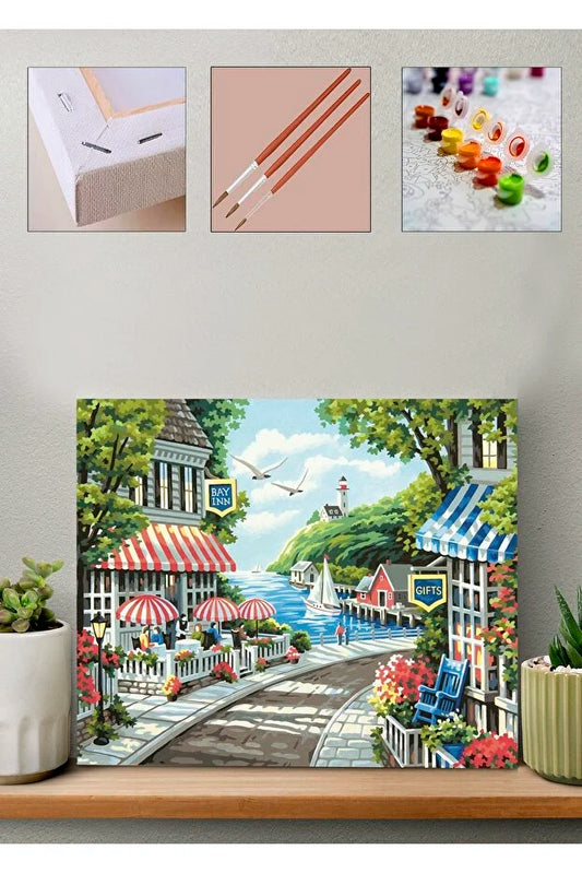 NumaralBoyama Seti  Sahil Yolu 40x50cm