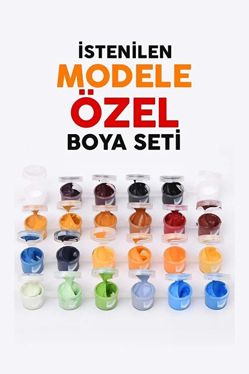 Sayılarla Boyama Seti - Yedek Boya Seti (Modele Göre)