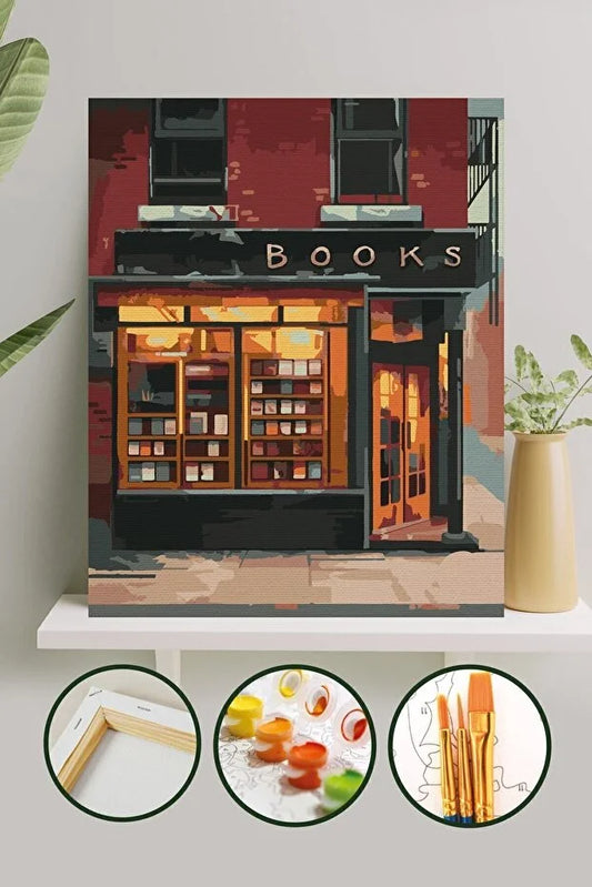 Sayılarla Boyama Seti  40x50 Cm - Books