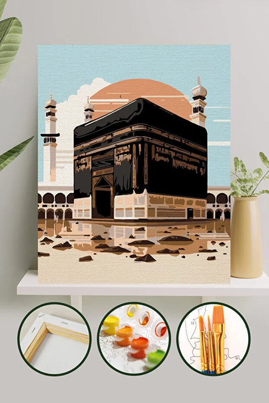 Sayılarla Boyama Seti  40x50 Cm- Kabe