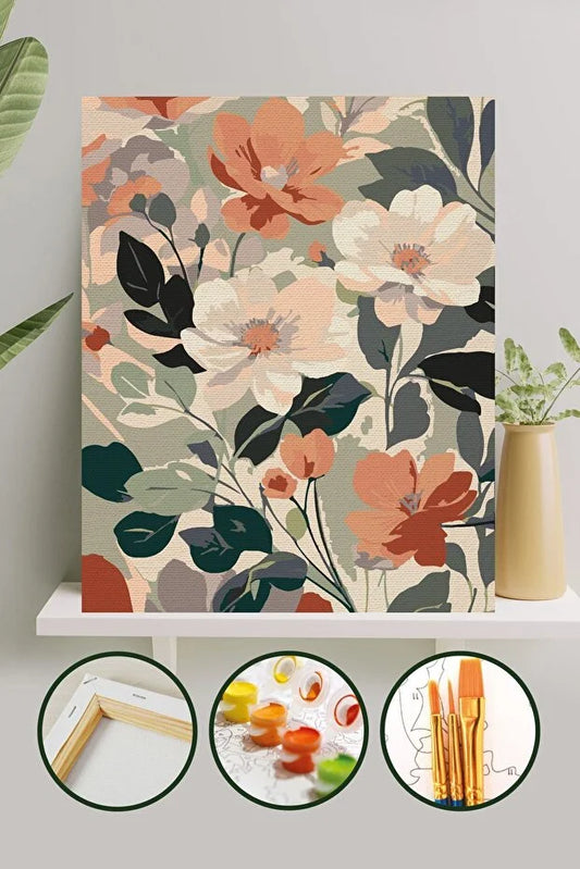 Sayılarla Boyama 40x50 Cm - Ilkbahar