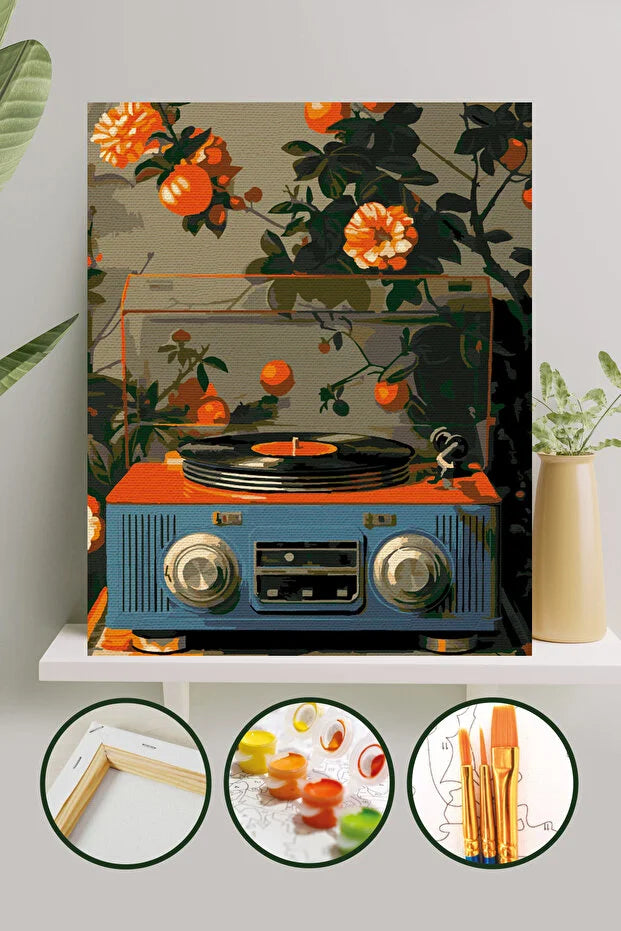 Sayılarla Boyama Seti  40x50 Cm- Pikap