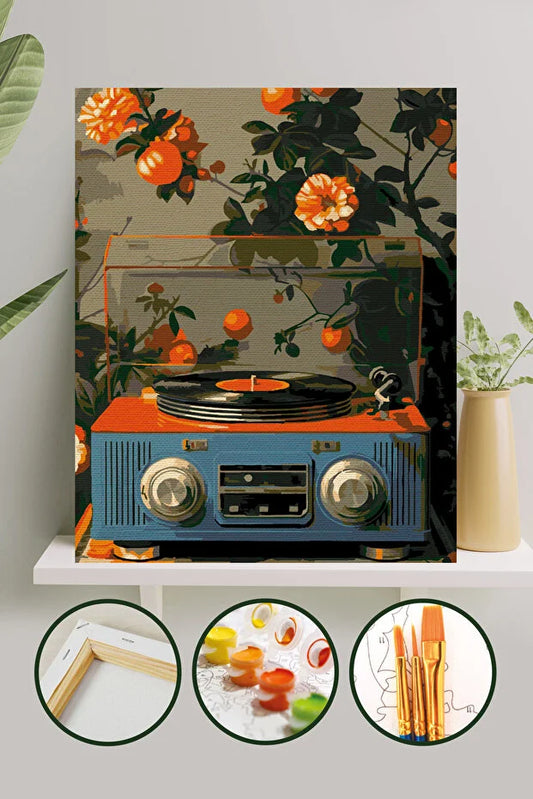 Sayılarla Boyama Seti  40x50 Cm- Pikap