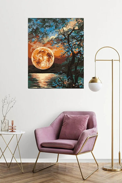 Sayılarla Boyama Seti Çerçeveli 40x50 Cm